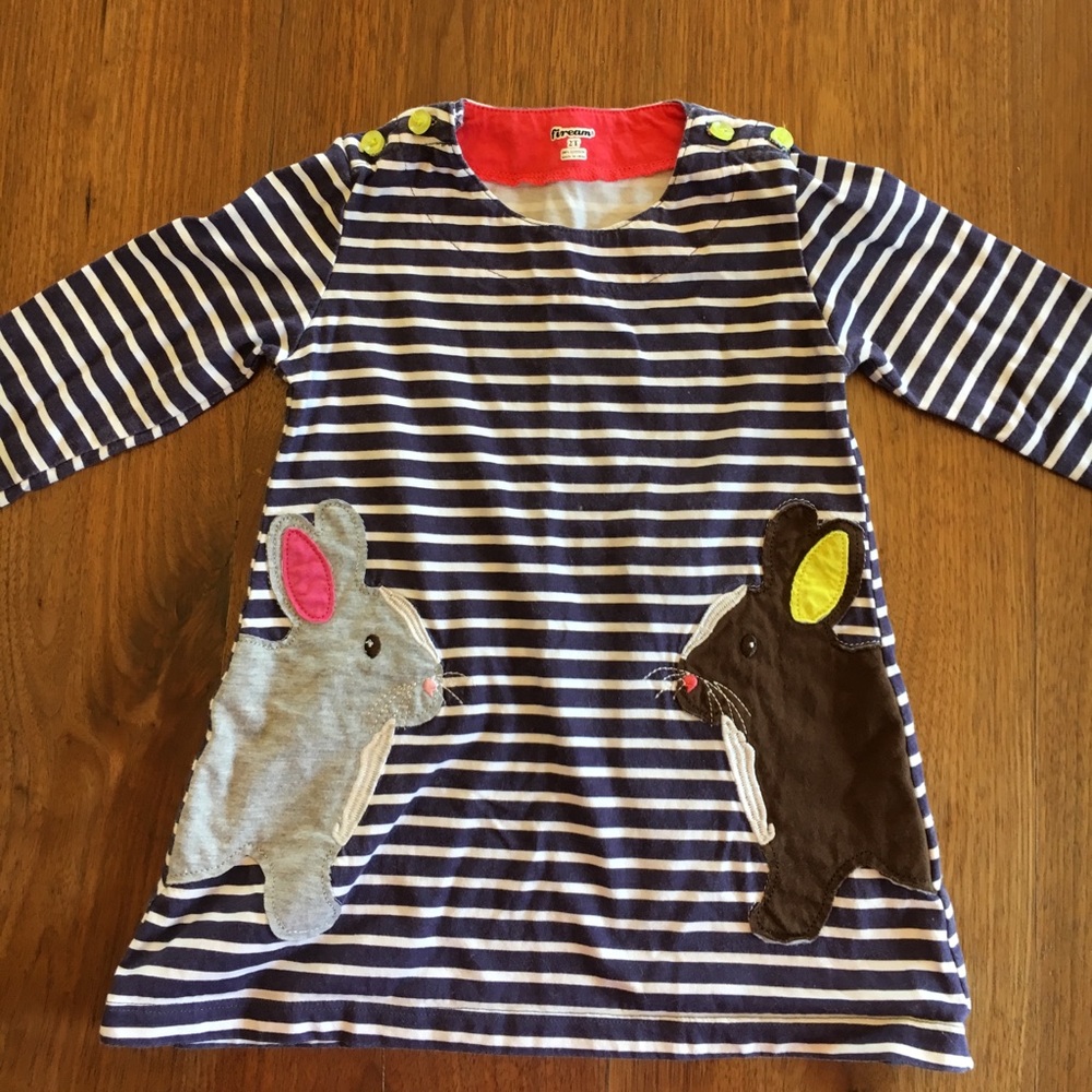 Bunny Appliqué Play Dress